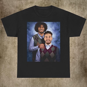 Jalen Green Alperen Sengun Step Brothers Houston Maglietta da basket, Maglietta da basket Step Brothers, Maglietta da basket Houston, Maglietta Houston