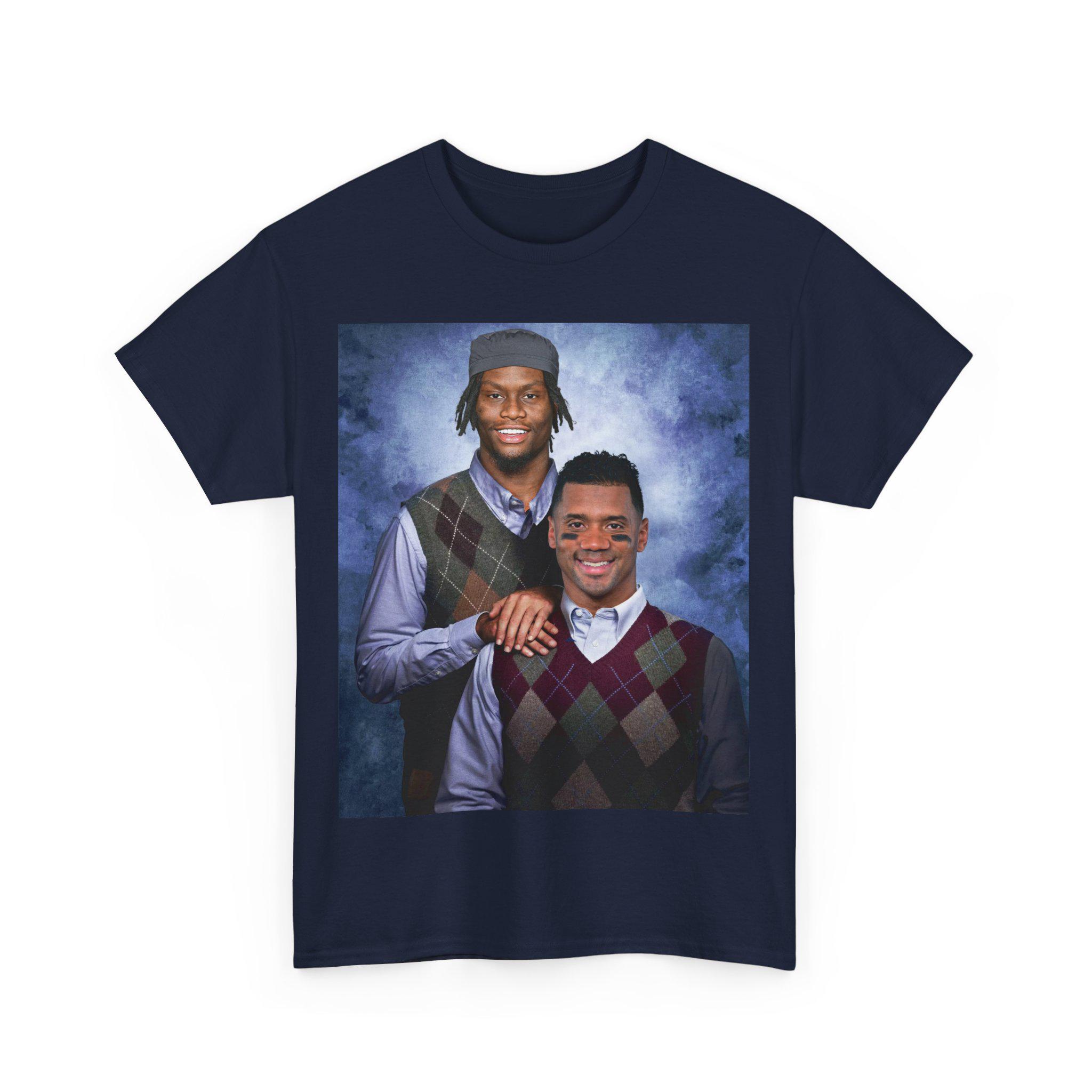 Russell Wilson George Pickens Step Brothers Pittsburgh Football T