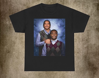 Micah Parsons & Jordan Love Step Brothers Football T-Shirt, Green Bay Football Funny Tee