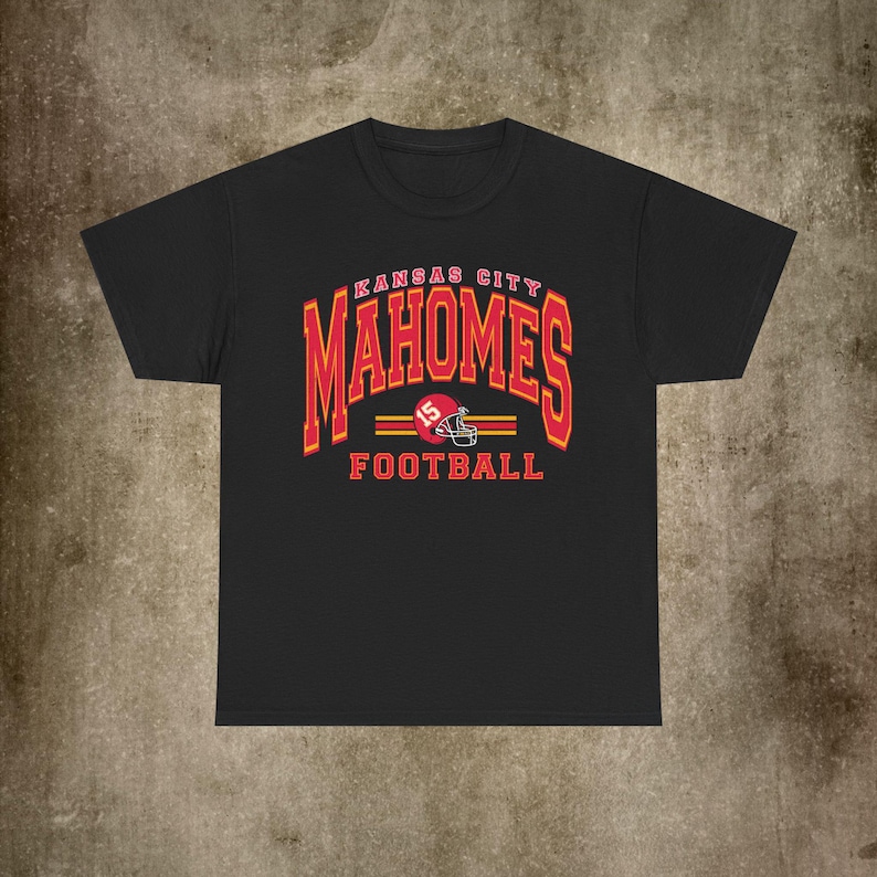 Kansas City Football Mahomes 15 Shirt, Mahomes T-Shirt, Mahomes Tee, Kansas City Football, Football Fan Gifts, Mahomes 15 Shirt image 1