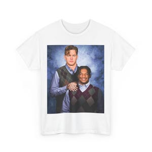 JaMarr Chase Joe Burrow Cincinnati Football T-Shirt, Step Brothers Football Shirt, Bengals Football Shirt, Football Funny Shirt White