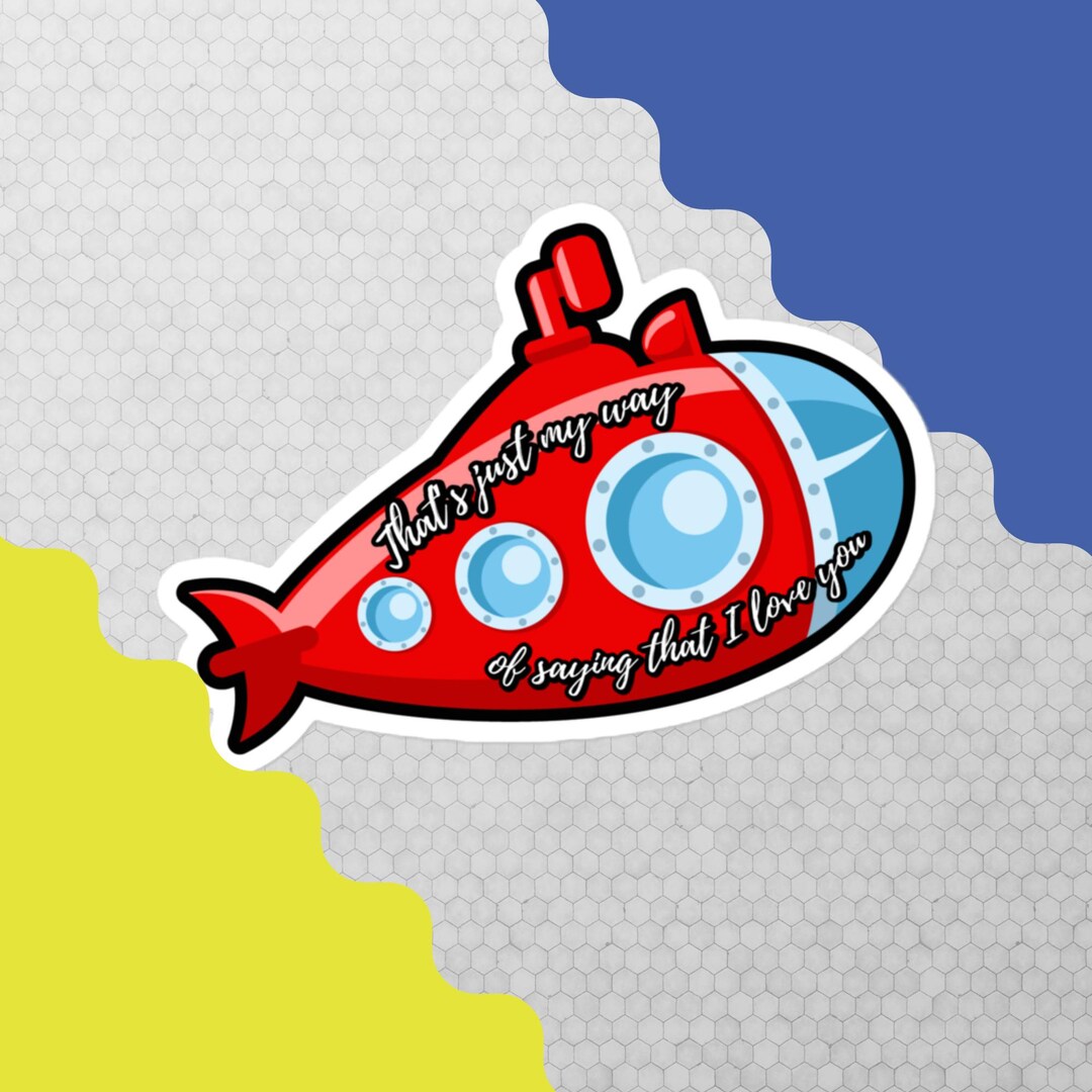 Up Periscope - Drake Bell Inspired Sticker - Etsy