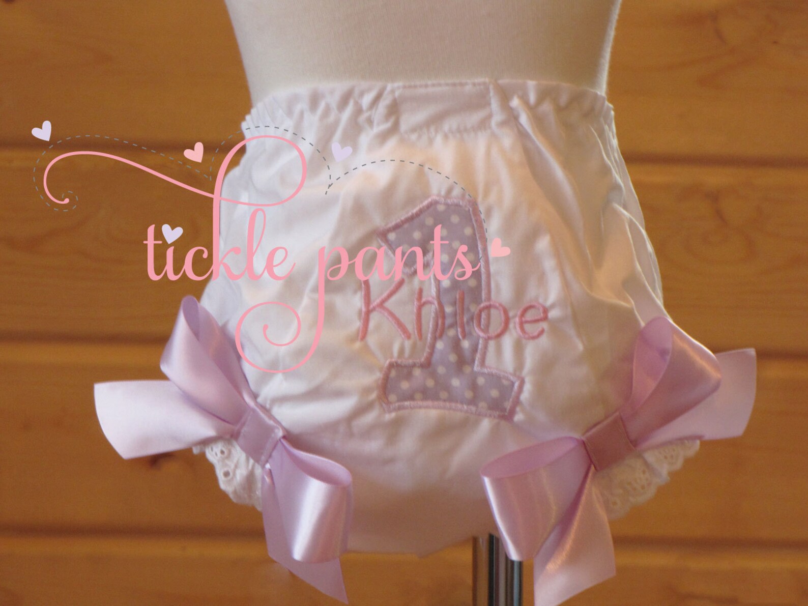 Birthday Bloomers Diaper Cover NAME and AGE Embroidery Made Etsy