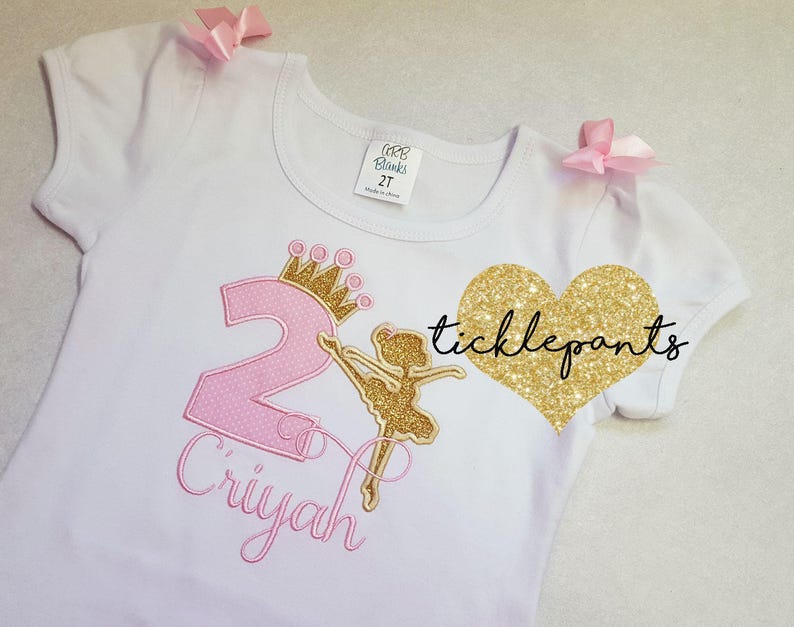 Girl's birthday shirt Made for all ages and sizes Etsy