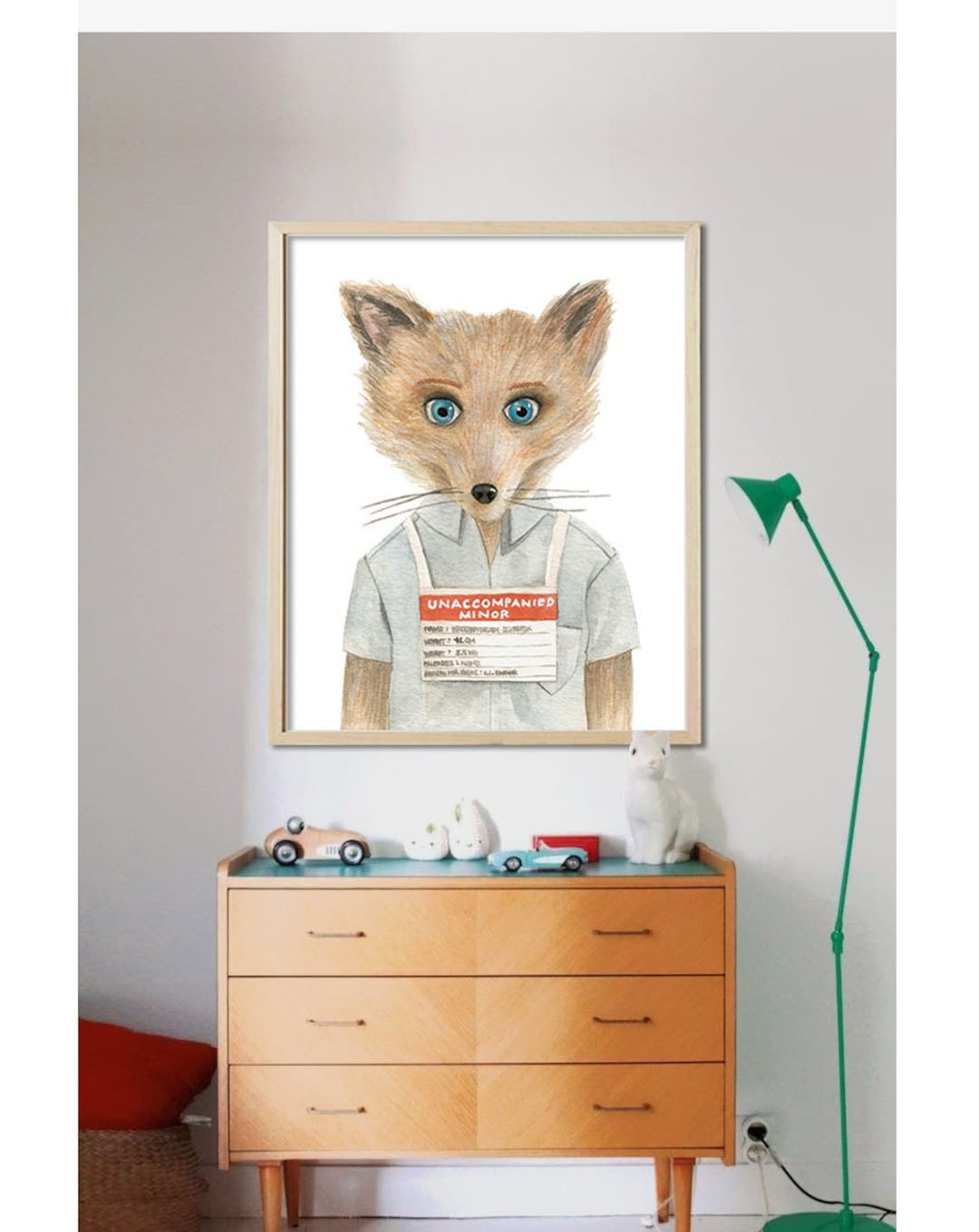 Fantastic Mr Fox: DIGITAL FILE Kristofferson, Wes Anderson Print Poster ...