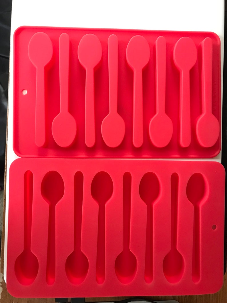 Silicone Spoon Mold Wilton Hard Candy Chocolate mold oven safe Etsy