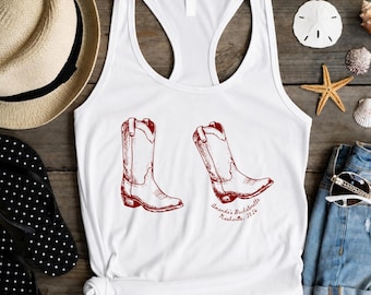 Nashville Bachelorette Party Tank Top, Custom Bachelorette Name Shirt, Bachelorette Favors, The Social Club Shirt, Nashville Girls Trip