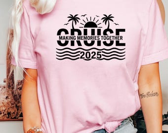 Family Cruise 2026 Shirt – Making Memories Together Tee, Custom Cruise Trip Shirts, Matching Family Vacation Shirts, Cruise Group T-Shirts