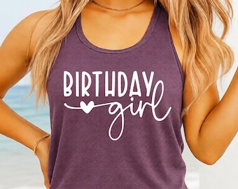 Camiseta sin mangas para cumpleañera, camiseta para viaje de cumpleaños, camiseta sin mangas de cumpleaños para verano, camiseta sin mangas de cumpleaños para mujeres, niñas y adolescentes, camisetas de cumpleaños, regalo de cumpleaños