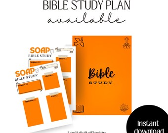 SOAP Bible Study, SOAP Bible Study Printable, SOAP Bible Journal,Digital Soap Bible Study