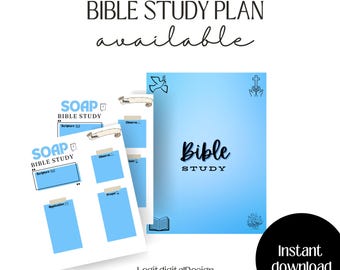 Christian SOAP Bible Study,SOAP Bible Study Printable,SOAP Bible Journal,Digital Soap Bible Study