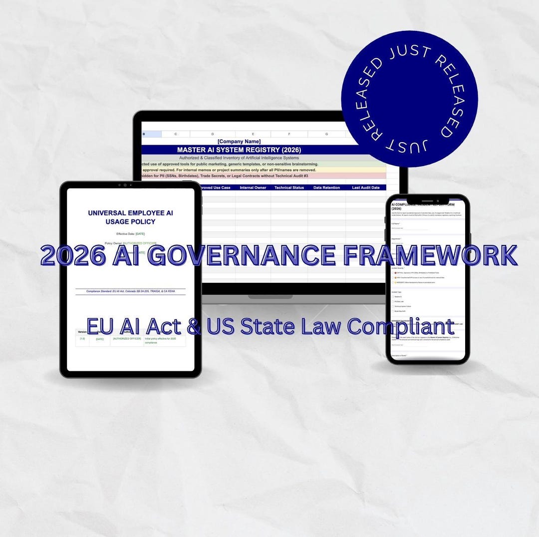 2026 AI Compliance Bundle for EU and US Regulations - Legal Templates ...