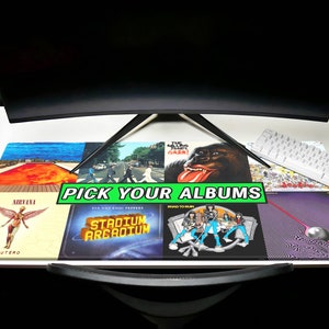 Album Desk Mat Cover Art Mouse Pad / Music Cover Mouse Office Pad Play Mat Gift Gaming Desk Blotter Oversized desk mat kanye drake swift image 4