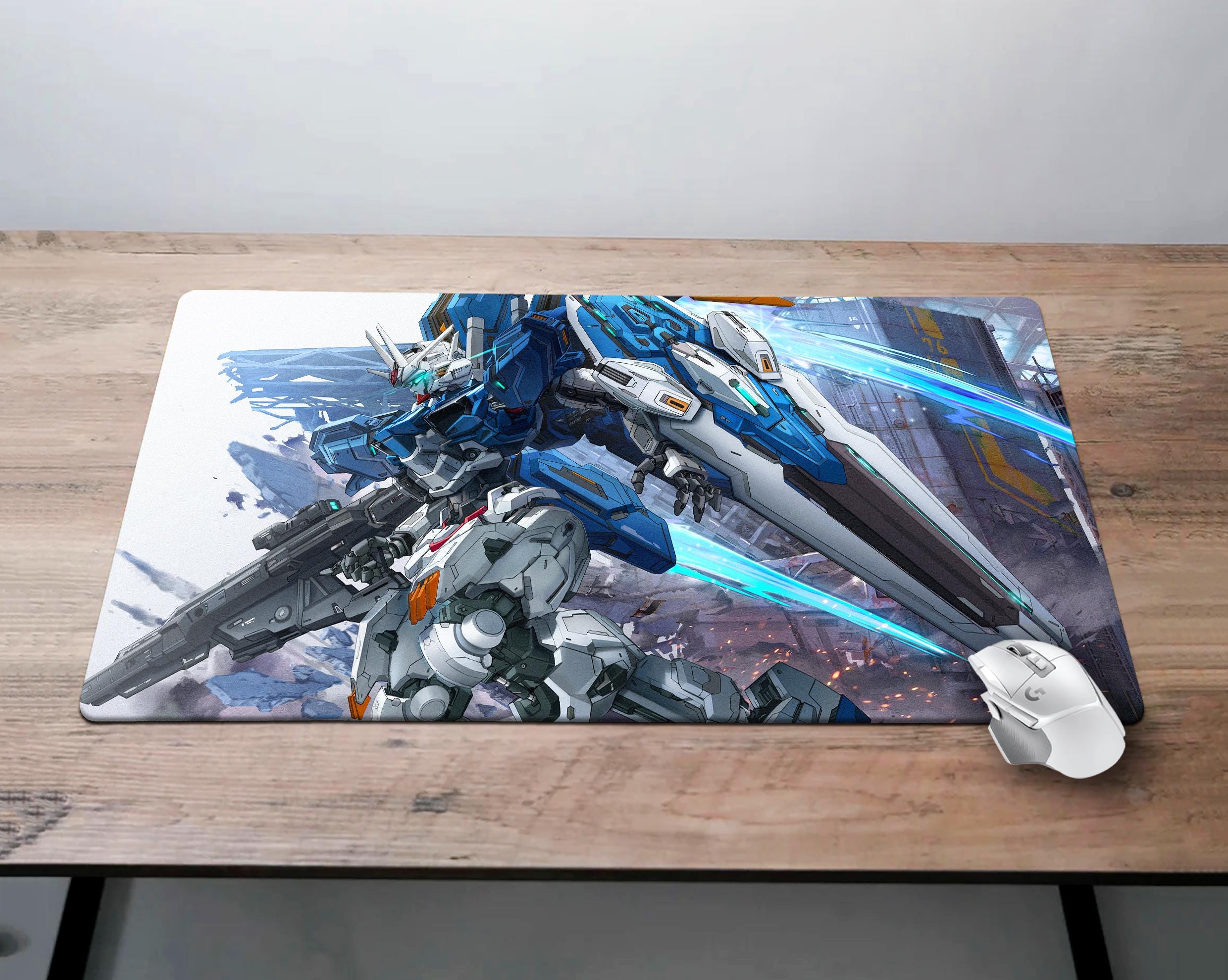 Mouse Pads Gundam Mouse Pad Professional E-sports Gamers Speed Pc Gaming Rubber Keyboard Notbook Desk Mat Mousepad 800X300 - View #11