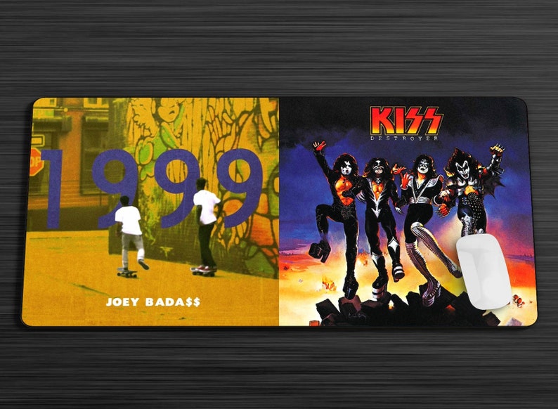 Album Desk Mat Cover Art Mouse Pad / Music Cover Mouse Office Pad Play Mat Gift Gaming Desk Blotter Oversized desk mat kanye drake swift 2 Albums