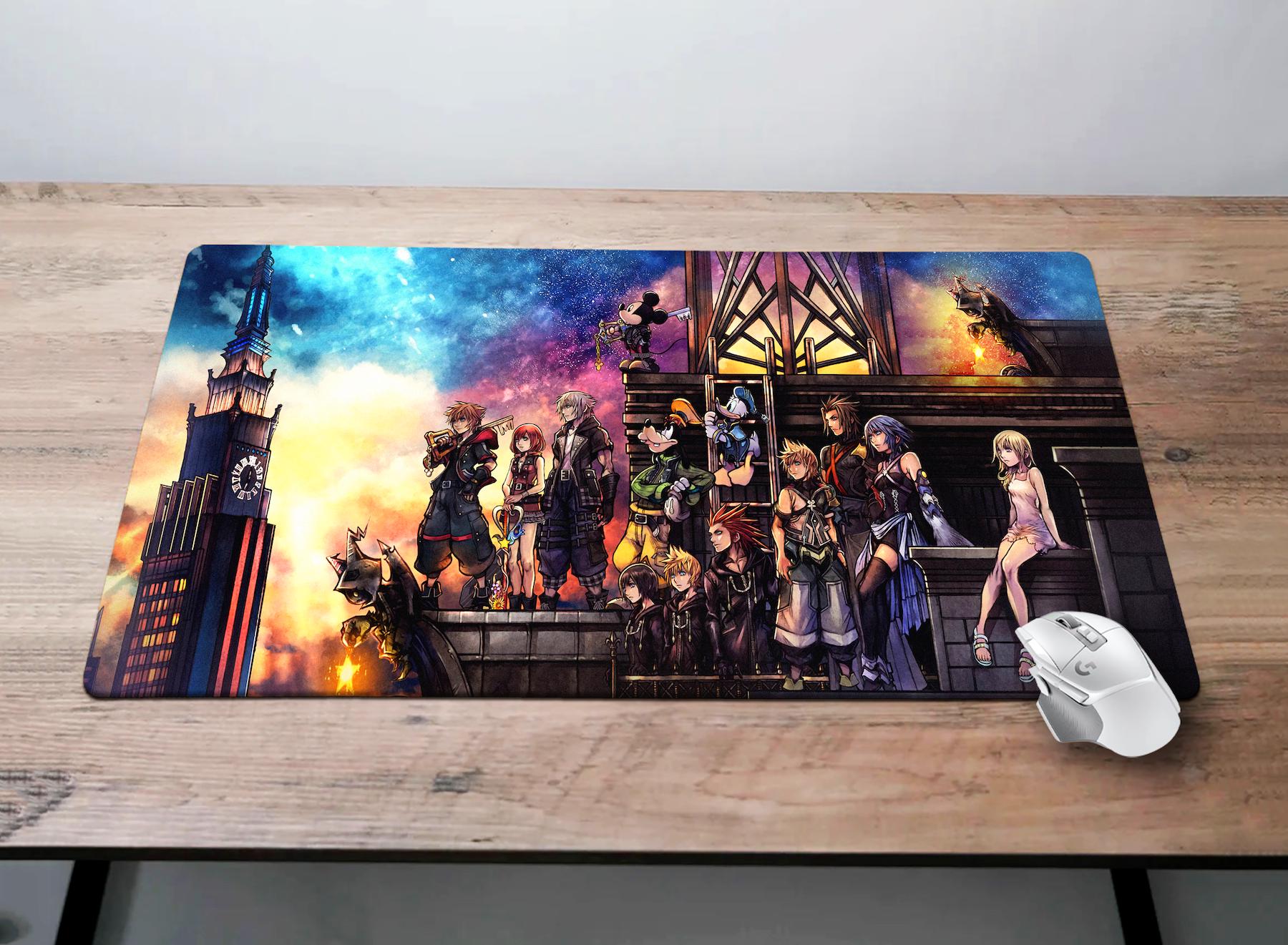 Kingdom Hearts Desk Mat Anime Gaming Pad Mouse Pad /kingdom Hearts