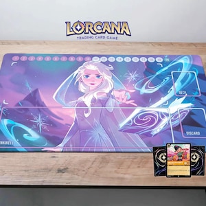 Lorcana Playmat Elsa - Etsy