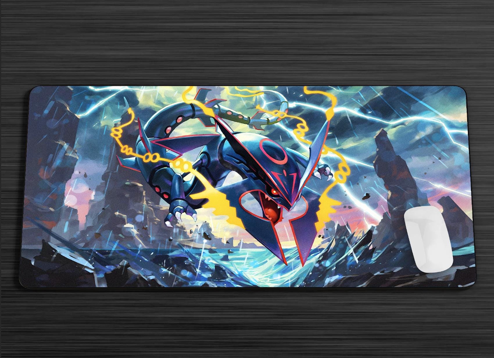 Rayquaza Playmat Pokemon Card Mat TCG Mat / Trading Card Game Pad
