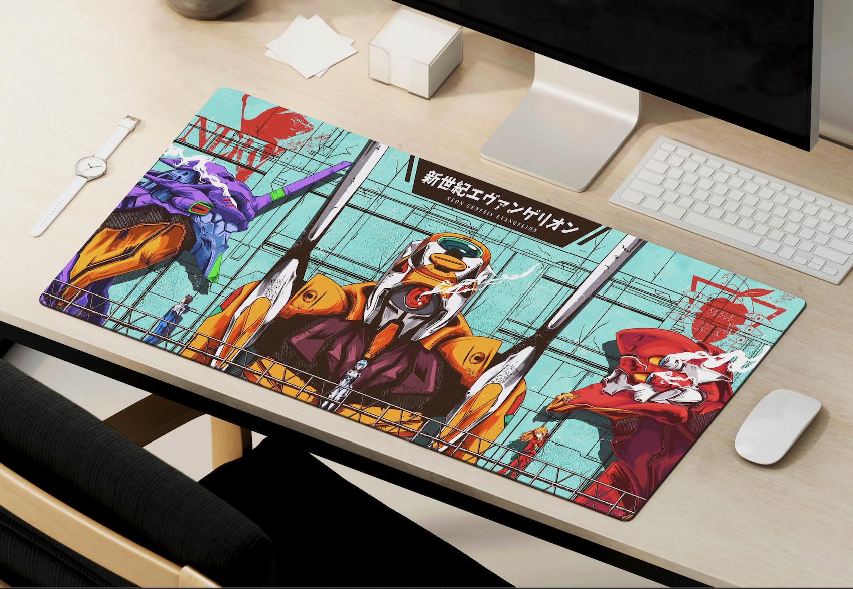 その他 VINTAGE EVANGELION CLIP BOAD & DESK PAD Misato Durable Deskpad 31