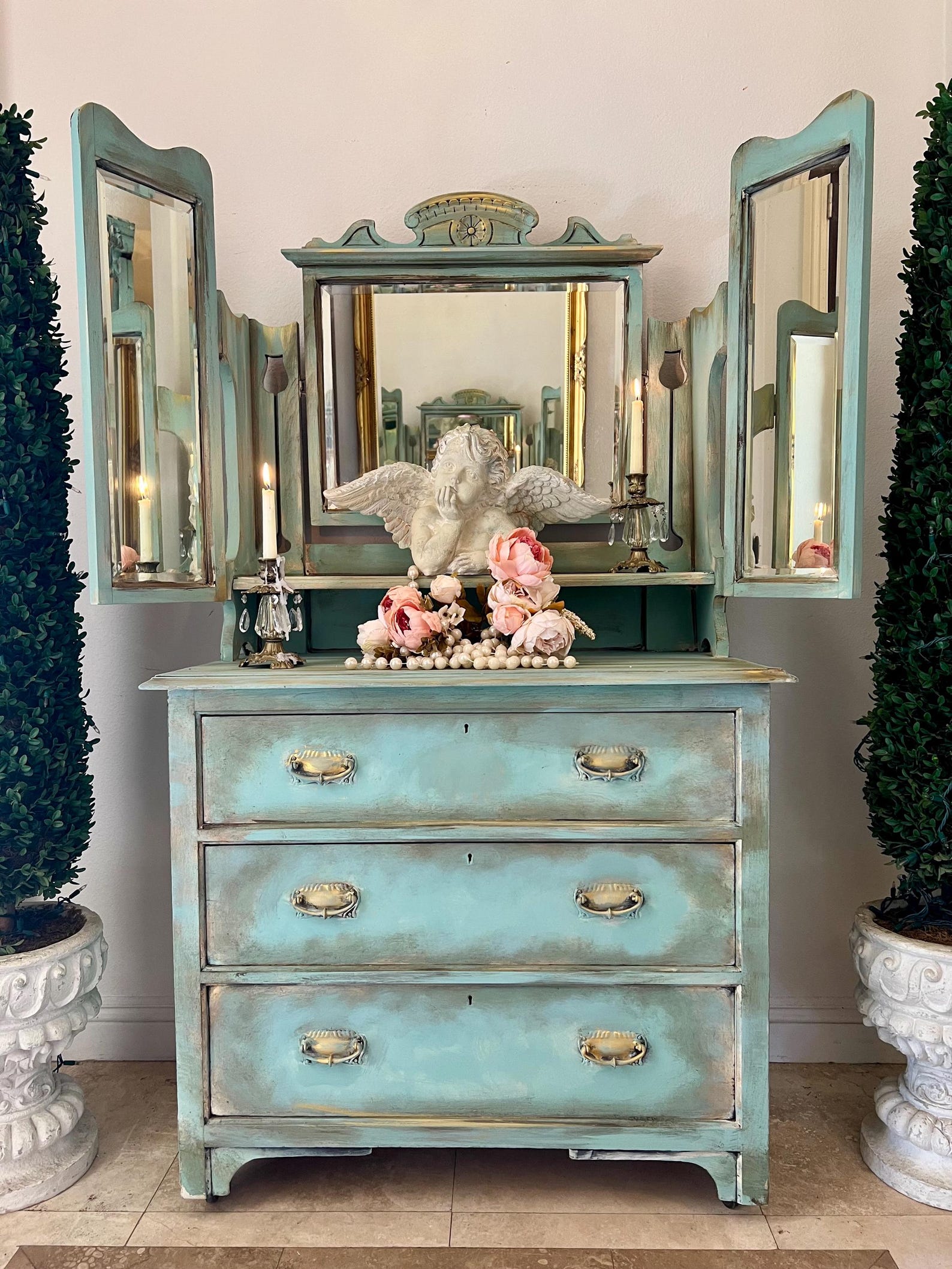 Beautiful Vintage Dresser - Etsy