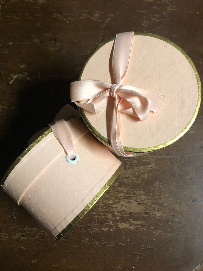 miniature hat boxes