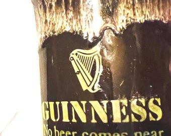 "Guinness 80s Vintage Becher ""No Beer Comes Nähe"" Foamy Head aus Keramik."