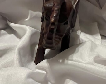 Hand geschnitzte hölzerne Elefant-Skulptur