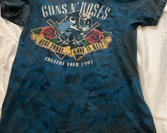 Guns N Roses T-Shirt, Tie Dye, Unisex Größe S Merch