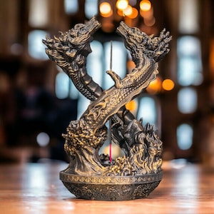 Dragon Dance Incense Holder