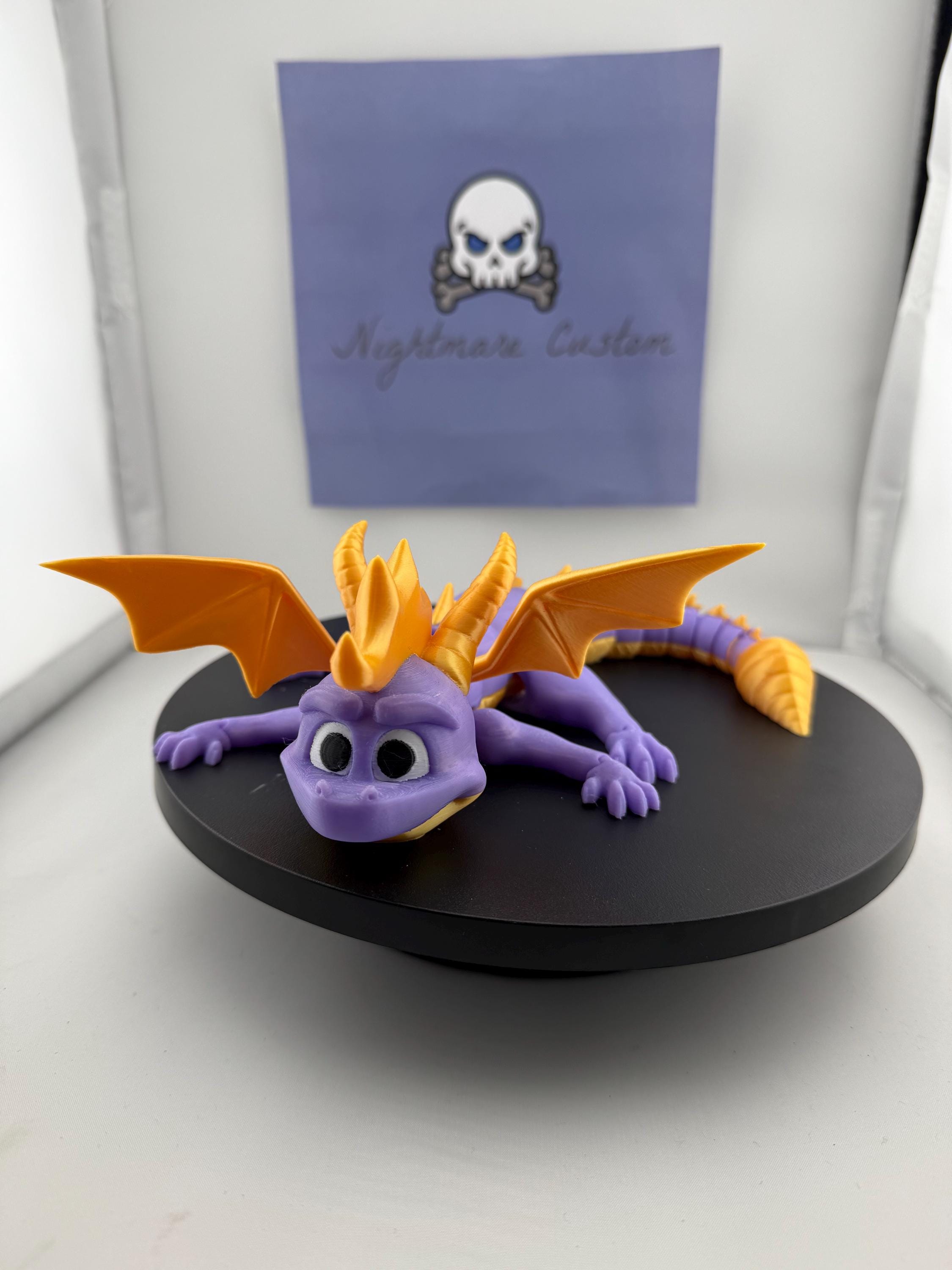 Peluche Spyro 45cm Habla - Skylanders Dragon Morado | Meses sin interés