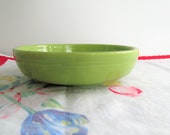 Vintage Fiestaware Chartreuse Oatmeal Bowl, Original Color Palette Fiesta Pottery, 1950 39 s Fiestaware, Homer Laughlin