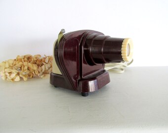 Vintage Sawyers View Master Junior Projector, Bakelite Body, 1950's Electric Slide Projector with Handle