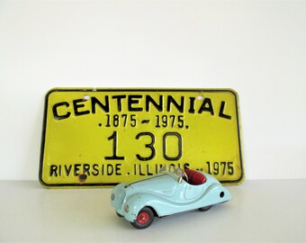 CURRENT STYLE ILLINOIS miniature LICENSE PLATES for 1/25 scale MODEL CARS