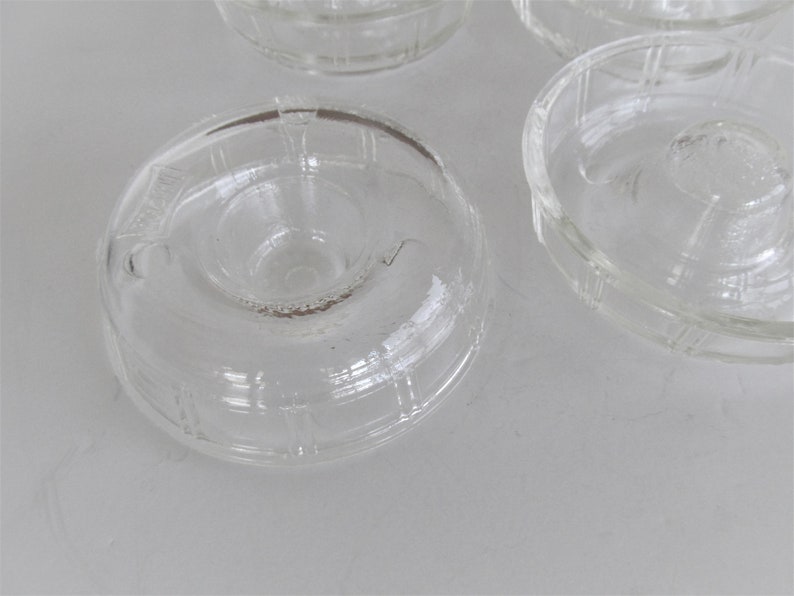 Glasbake Little Princess Glass Molds Small Glass Jello Molds Etsy