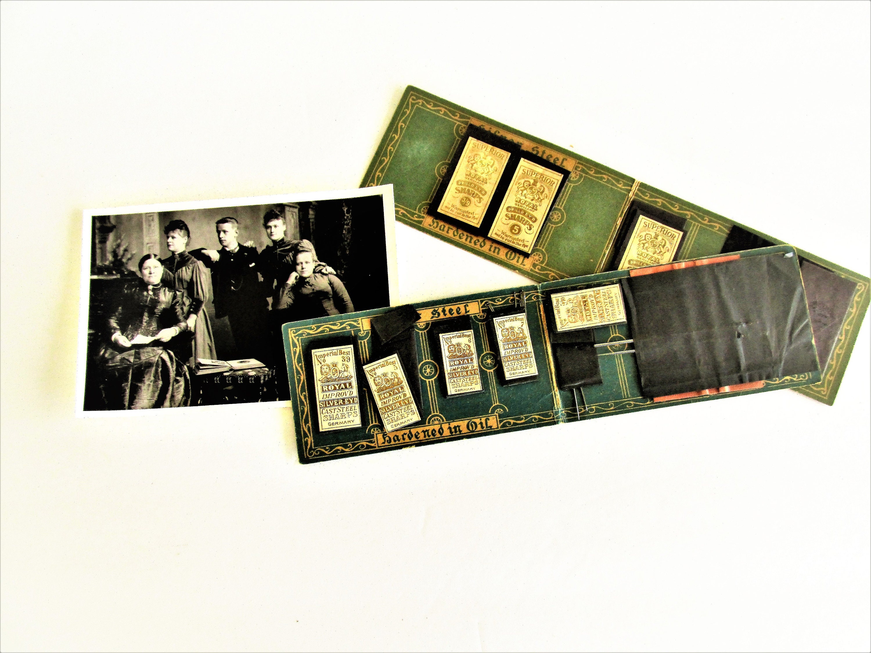 Antique Needle Books Army and Navy Needle Book Wartime Etsy