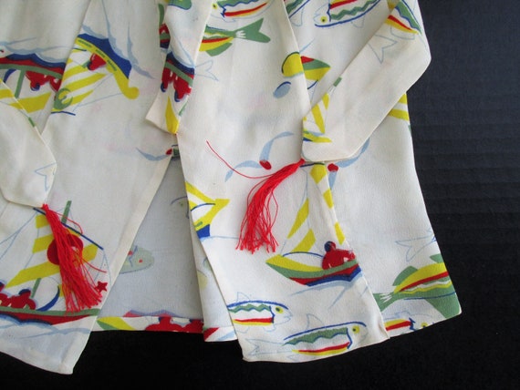 Antique Kimono, Asian Kimono, Child's Kimono, Sai… - image 7