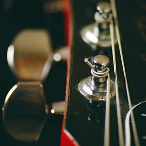 Red Electric Tuner, 8x10 Fine Art photo