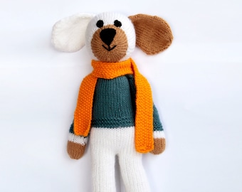 Max, o Cachorro - padrão de tricô de brinquedo (PDF)