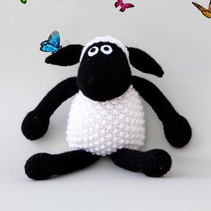 Sheep Sheepeto - toy knitting pattern pdf