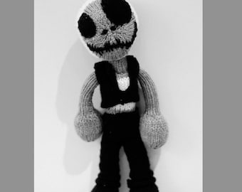 Esqueleto Fantasma - Decoração de Halloween - Molde em PDF