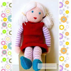 Dolly - pdf toy knitting pattern