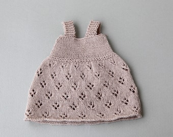 Sundress knitting pattern for a doll – PDF