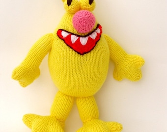 Cheereeah the Alien - padrão de tricô em pdf