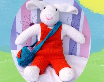 Mr Bunny - padrão de tricô PDF