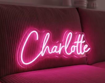 カスタムネオンサイン | キッズネオンサイン | ネオンLEDライトサイン | 名前ネオンサイン | 壁飾り | ホームデコレーション | ネオンウォールサイン | 美しい部屋の装飾