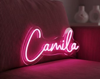 カスタムネオンサイン | ネオンサイン | ネオンLEDライトサイン | 名前ネオンサイン | パーソナライズネオン | 壁装飾 | ホームデコレーション | LEDカスタムネオンサイン