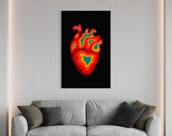 Acrylschilderij handgemaakt "Spectrum"