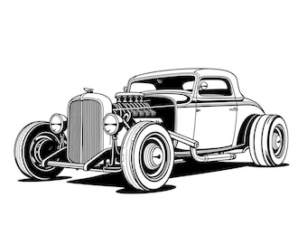 Hot Rod II PNG