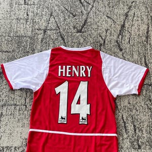 7SM1【Arsenal】ゲームシャツ　サッカー　HENRY 古着used 7SM1【Arsenal】ゲームシャツ サッカー HENRY 古着used 7SM1【Arsenal