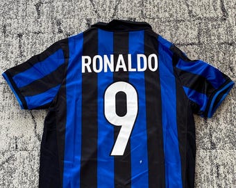 Inter Milan 1999 Ronaldo #9 Short Sleeve